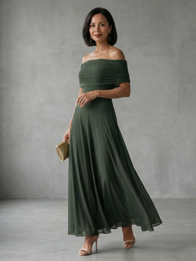 Kristina  | Halter Midi Ruha
