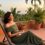 Kristina  | Halter Midi Ruha