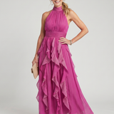 Bojana | Halter Maxi Ruha Rásegítéssel
