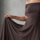 Kristina  | Halter Midi Ruha