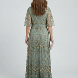 Aleksandra | Halter Bloom Flow Maxi Ruha