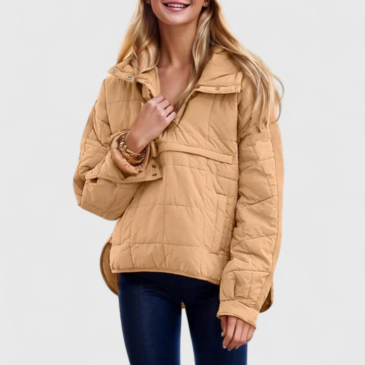 Veronika – Vízhatlan oversized kapucnis pulóver
