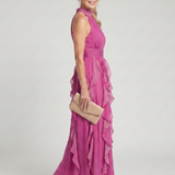 Bojana | Halter Maxi Ruha Rásegítéssel