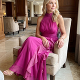 Bojana | Halter Maxi Ruha Rásegítéssel