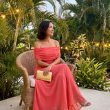 Kristina  | Halter Midi Ruha