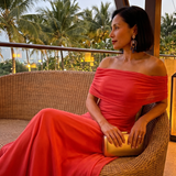 Kristina  | Halter Midi Ruha