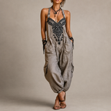 Erminilde | Boho hímzett overall