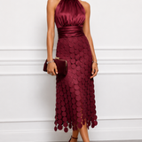 Elegáns Céline midi ceremóniás ruha