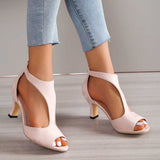 Boglárka - Elegáns Kényelmes Magassarkú Szandál