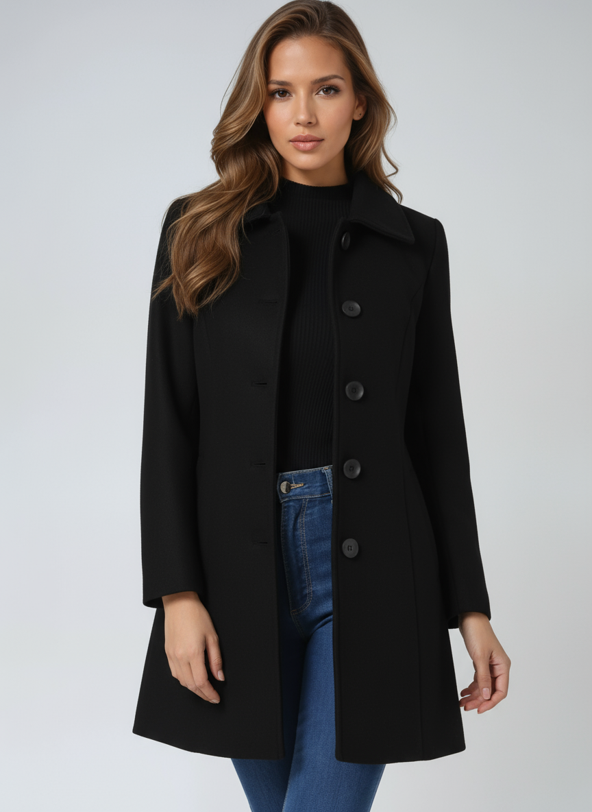 Josephine - Női Egysoros Téli Trench Kabát